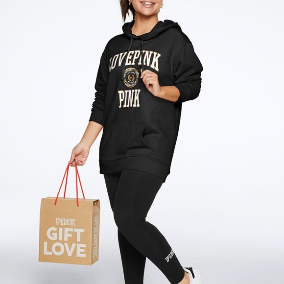 victoria's secret sweatshirt and leggings set
